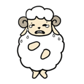 Tenacious Sheep sticker #3003346