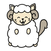 Tenacious Sheep sticker #3003353