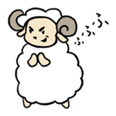 Tenacious Sheep sticker #3003354