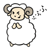 Tenacious Sheep sticker #3003354