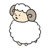 Tenacious Sheep sticker #3003358