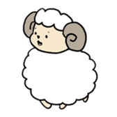 Tenacious Sheep sticker #3003358