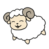 Tenacious Sheep sticker #3003369