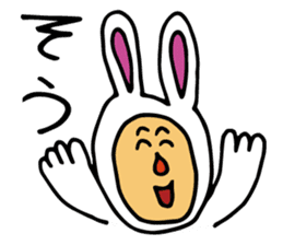 Rabbit YOSHIDA sticker #3003682