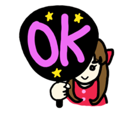 Fan Fan girls sticker #3003750