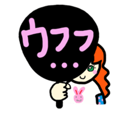 Fan Fan girls sticker #3003760