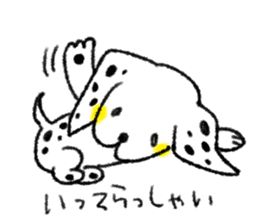 Dalmatian stamp sticker #3003893