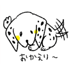 Dalmatian stamp sticker #3003898