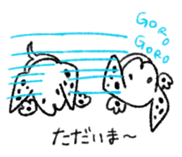 Dalmatian stamp sticker #3003899