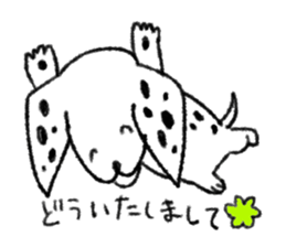Dalmatian stamp sticker #3003909