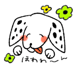 Dalmatian stamp sticker #3003912
