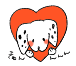 Dalmatian stamp sticker #3003913