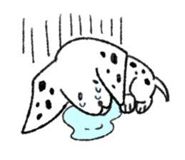 Dalmatian stamp sticker #3003917