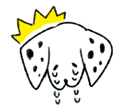 Dalmatian stamp sticker #3003919