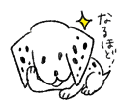 Dalmatian stamp sticker #3003921