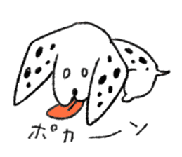 Dalmatian stamp sticker #3003923