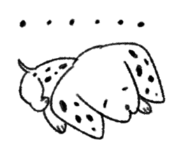 Dalmatian stamp sticker #3003929