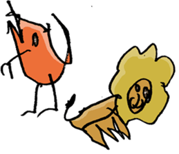 Kid's RAKUGAKI sticker #3003939