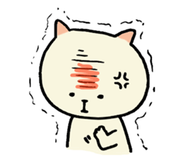 Sometimes usable cat stamp sticker #3004016