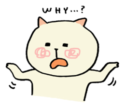 Sometimes usable cat stamp sticker #3004017