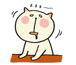 Sometimes usable cat stamp sticker #3004020