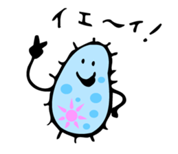 Mr. slipper animalcule and Miss.Euglena sticker #3004200