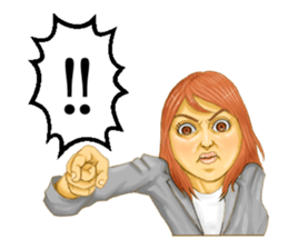 A little carefree sister sticker #3004382