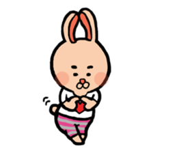 Fashionable rabbit Popo sticker #3005273