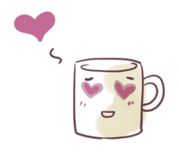 cafe mug sticker #3005653