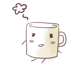 cafe mug sticker #3005654