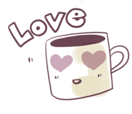 cafe mug sticker #3005657