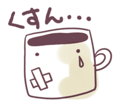 cafe mug sticker #3005664