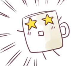 cafe mug sticker #3005668