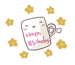 cafe mug sticker #3005677