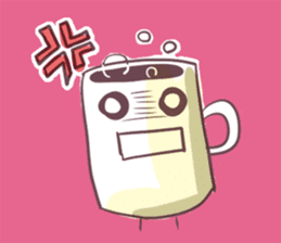 cafe mug sticker #3005684