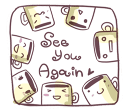 cafe mug sticker #3005687