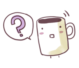 cafe mug sticker #3005689