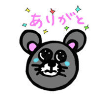 kawaii mouse sticker #3005692