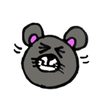 kawaii mouse sticker #3005693