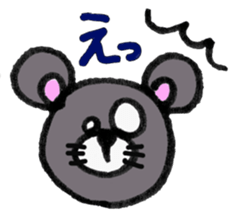 kawaii mouse sticker #3005695