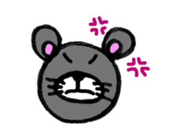kawaii mouse sticker #3005708