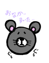 kawaii mouse sticker #3005720