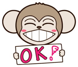 MonkeyQ sticker #3005739