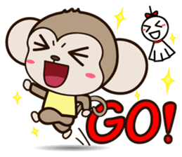 MonkeyQ sticker #3005746