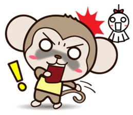 MonkeyQ sticker #3005758