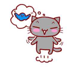 Four Colorful Cats sticker #3005892