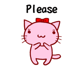 Four Colorful Cats sticker #3005897