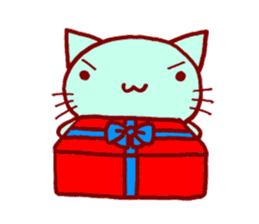 Four Colorful Cats sticker #3005904