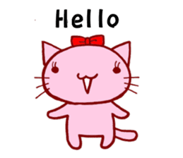 Four Colorful Cats sticker #3005909