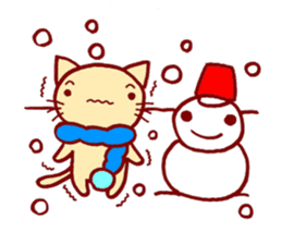 Four Colorful Cats sticker #3005915